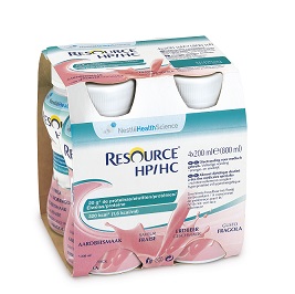 RESOURCE HP/HC FRAGOLA 4 BOTTIGLIE 200 ML - Farmacia Castello Srl
