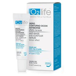 O2LIFE SIERO CONTORNO OCCHI ANTIBORSE 15 ML - Farmacia Castello Srl