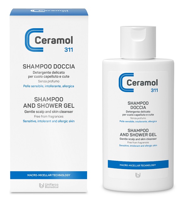 CERAMOL SHAMPOO DOCCIA 200 ML - Farmacia Castello Srl