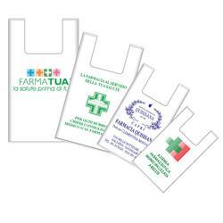 SHOPPERS BIOCOMPOSTABILE MATERBI 22 + 13 X 40 CM 5 KG - Farmacia Castello Srl
