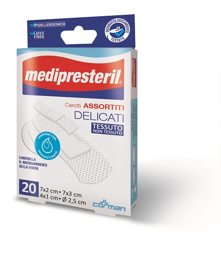 CEROTTO IN STRISCIA MEDIPRESTERIL DELICATO TNT 50X6CM - Farmacia Castello Srl