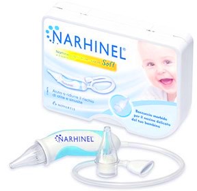 ASPIRATORE NASALE NARHINEL SOFT 1 PEZZO + 2 RICAMBI - Farmacia Castello Srl
