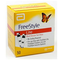 STRISCE MISURAZIONE GLICEMIA FREESTYLE LITE 50 PEZZI - Farmacia Castello Srl