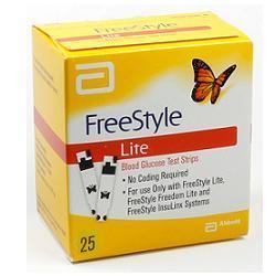 STRISCE MISURAZIONE GLICEMIA FREESTYLE LITE 25 PEZZI - Farmacia Castello Srl