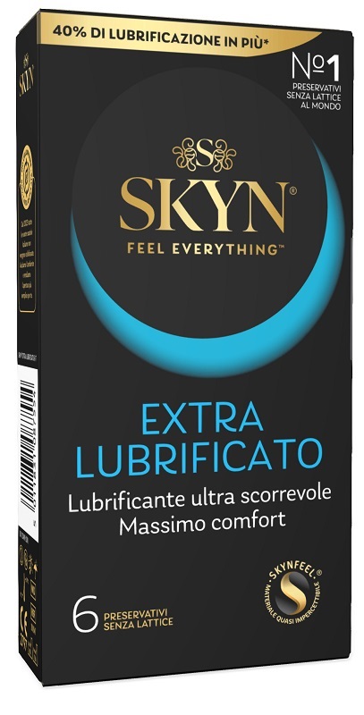 PROFILATTICO SKYN EXTRA LUBRIFICATO 6 PEZZI - Farmacia Castello Srl