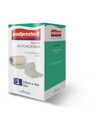 BENDA ADESIVA MEDIPRESTERIL 10X400CM - Farmacia Castello Srl