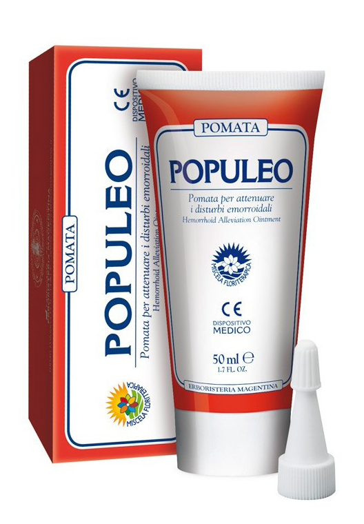 POPULEO POMATA EMORROIDI 50 ML - Farmacia Castello Srl