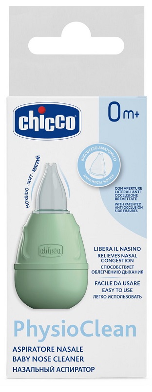 ASPIRATORE NASALE PHYSIOCLEAN CHICCO - Farmacia Castello Srl