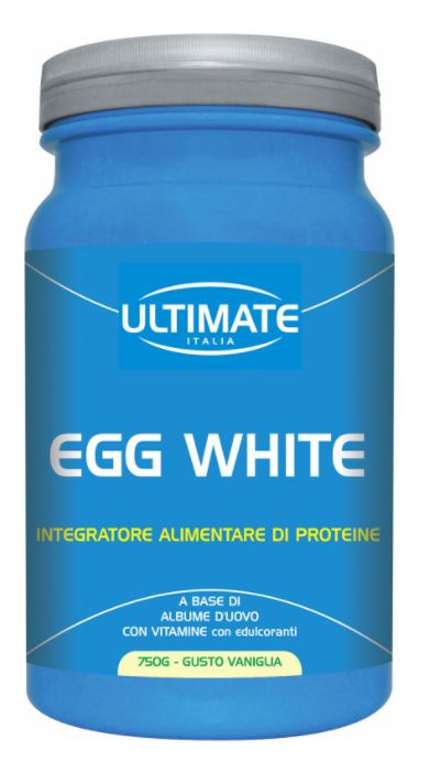 EGG WHITE VANIGLIA POLVERE BARATTOLO 750 G - Farmacia Castello Srl