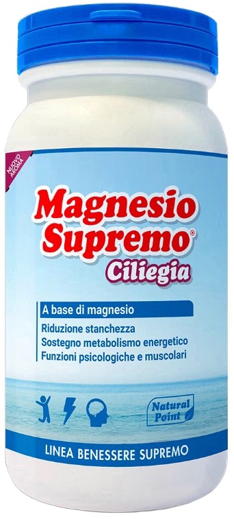 MAGNESIO SUPREMO CILIEGIA POLVERE 150 G - Farmacia Castello Srl