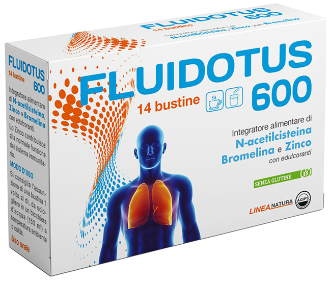 FLUIDOTUS 600 14 BUSTINE - Farmacia Castello Srl