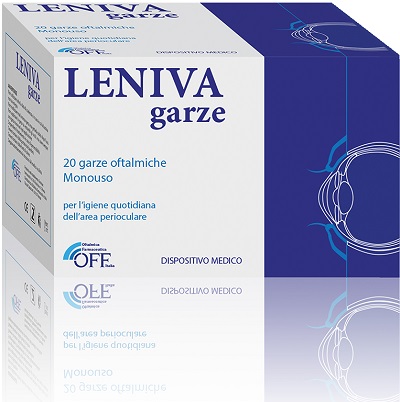 LENIVA GARZE OFTALMICHE 20 PEZZI - Farmacia Castello Srl