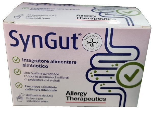 SYNGUT 30 BUSTINE DI LIOFILIZZATO DA 2,5 G IN ASTUCCIO 75 G - Farmacia Castello Srl