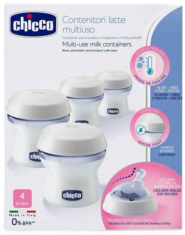CHICCO CONTENITORE LATTE STEP UP NEW - Farmacia Castello Srl