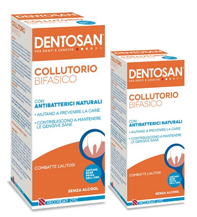 DENTOSAN COLLUTORIO BIFASICO 200 ML - Farmacia Castello Srl