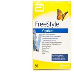 STRISCE MISURAZIONE GLICEMIA FREESTYLE OPTIUM TEST STRIPS 25 PEZZI - Farmacia Castello Srl