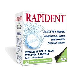 RAPIDENT COMPRESSE 32 PEZZI - Farmacia Castello Srl