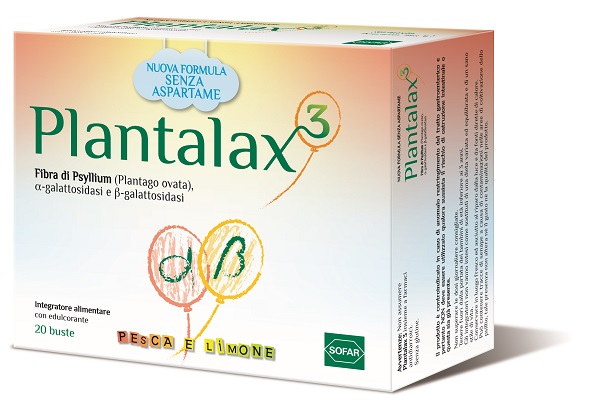 PLANTALAX 3 PESCA E LIMONE 20 BUSTINE - Farmacia Castello Srl