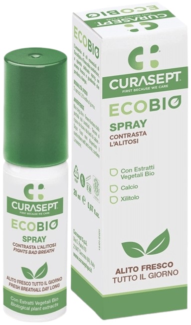 CURASEPT PHARMADENT ECOBIO SPRAY 20 ML - Farmacia Castello Srl