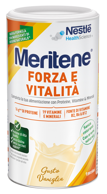 MERITENE FORZA E VITALITA' VANIGLIA 270 G - Farmacia Castello Srl