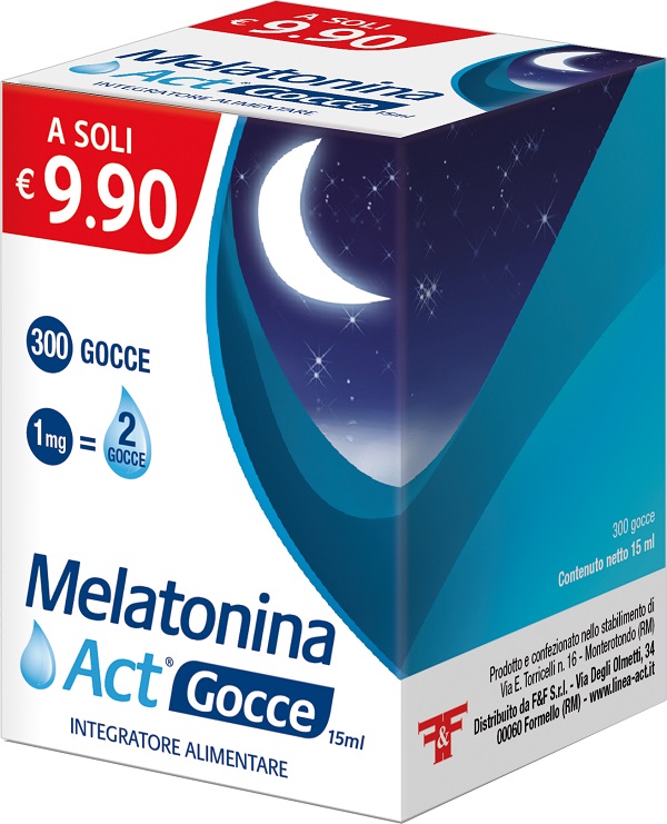 MELATONINA ACT GOCCE 15 ML - Farmacia Castello Srl