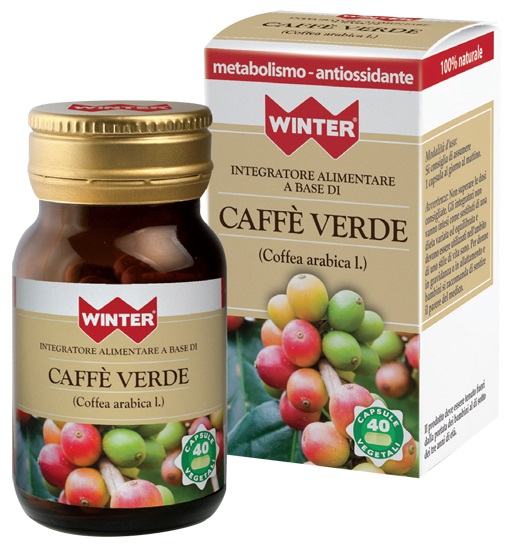 WINTER CAFFE' VERDE 40 CAPSULE VEGETALI - Farmacia Castello Srl