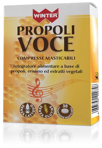 WINTER PROPOLI VOCE 30 COMPRESSE MASTICABILI - Farmacia Castello Srl