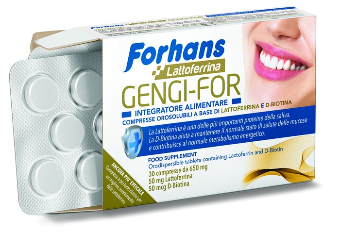 FORHANS GENGI FOR 30 COMPRESSE 19,50 G - Farmacia Castello Srl