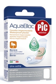 CEROTTO PIC AQUABLOC 5X7 STERILE ANTIBATTERICO 5 PEZZI - Farmacia Castello Srl