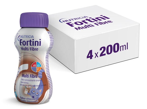 FORTINI MULTI FIBRE GUSTO CIOCCOLATO 200 ML - Farmacia Castello Srl