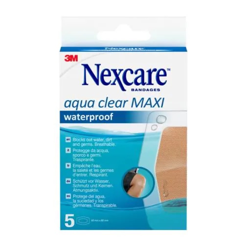 CEROTTO NEXCARE AQUA 360 60X89 MAXI 5 PEZZI - Farmacia Castello Srl