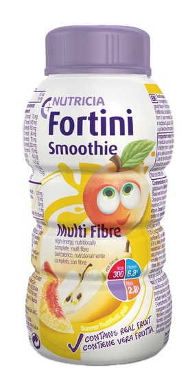 FORTINI SMOOTHIE MULTI FIBRE GUSTO FRUTTI GIALLI 200 ML - Farmacia Castello Srl