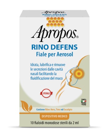 APROPOS RINO DEFENS 10 FIALE PER AEROSOL 2 ML - Farmacia Castello Srl