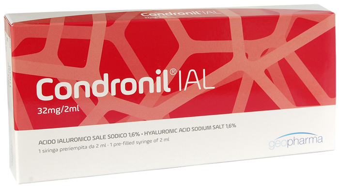 SIRINGA INTRA-ARTICOLARE CONDRONIL IAL ACIDO IALURONICO 1,6% 2 ML - Farmacia Castello Srl