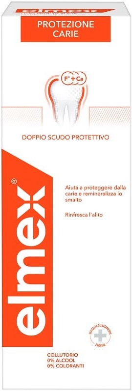 ELMEX PROTEZIONE CARIE COLLUTORIO FLUORURO AMMINICO 400 ML - Farmacia Castello Srl