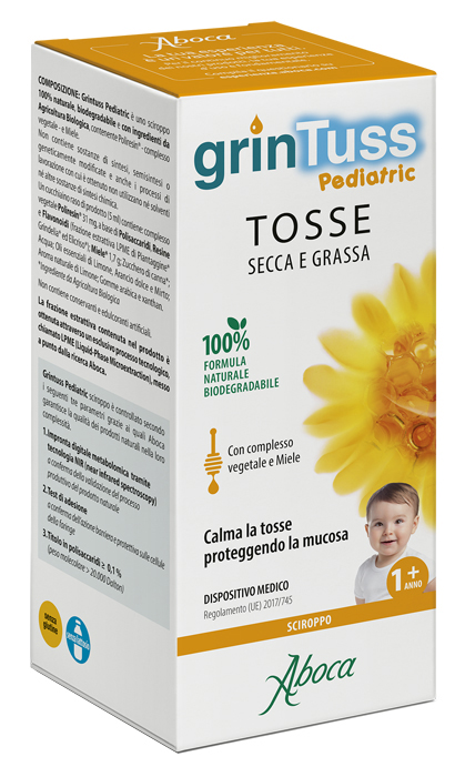 GRINTUSS PEDIATRIC SCIROPPO 180 G - Farmacia Castello Srl