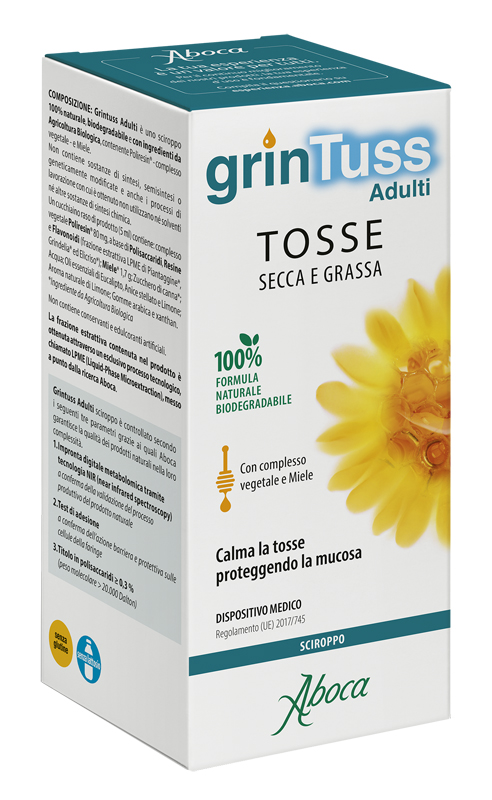 GRINTUSS ADULTI SCIROPPO 180 G - Farmacia Castello Srl