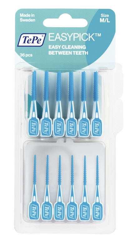 TEPE EASYPICK M/L BLU 36 PEZZI - Farmacia Castello Srl
