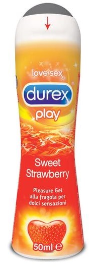 DUREX FRAGOLA GEL LUBRIFICANTE 50 ML - Farmacia Castello Srl