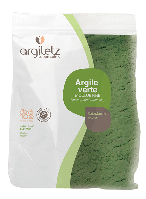 ARGILETZ ARGILLA VERDE MOULE FINE 1 KG - Farmacia Castello Srl