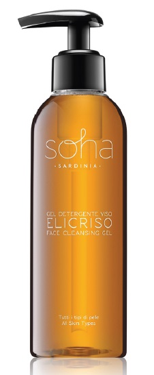 SOHA GEL DETERGENTE VISO ELICRISO TUTTI I TIPI DI PELLE 200 ML - Farmacia Castello Srl