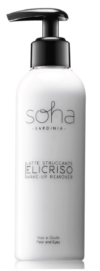 SOHA LATTE STRUCCANTE ELICRISO VISO E OCCHI 200 ML - Farmacia Castello Srl