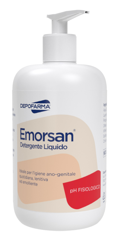 EMORSAN DETERGENTE LIQUIDO IGIENE ANO-GENITALE PH FISIOLOGICO 500 ML - Farmacia Castello Srl