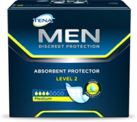 PANNOLONE SAGOMATO MASCHILE TENA MEN LIVELLO 2 20 PEZZI - Farmacia Castello Srl