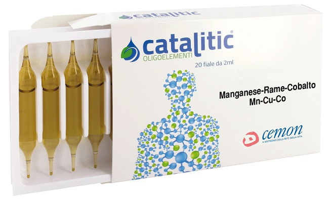 CATALITIC OLIGOELEMENTI MANGANESE RAME COBALTO MN-CU-CO- 20 AMPOLLE - Farmacia Castello Srl