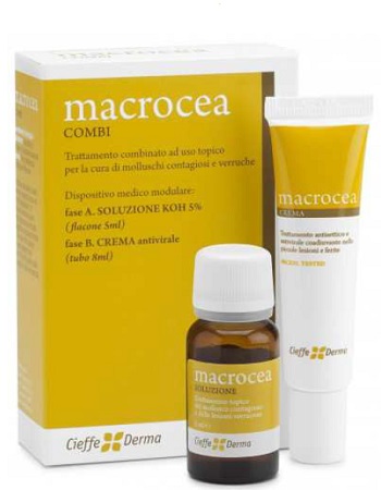 MACROCEA COMBI SOLUZIONE 5 ML + CREMA 8 ML - Farmacia Castello Srl