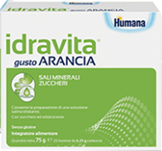 IDRAVITA GUSTO ARANCIA 12 BUSTINE DA 6,25 G - Farmacia Castello Srl