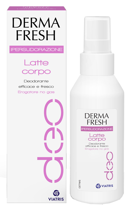 DERMAFRESH IPERSUDORAZIONE LATTE CORPO DEODORANTE 100 ML - Farmacia Castello Srl