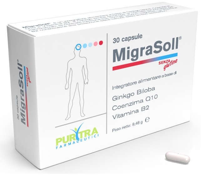 MIGRASOLL 30 CAPSULE - Farmacia Castello Srl