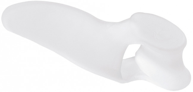 PROTEZIONE PER ALLUCE VALGO CON DIVARICATORE GEL BUNION TOE SPREADER - Farmacia Castello Srl